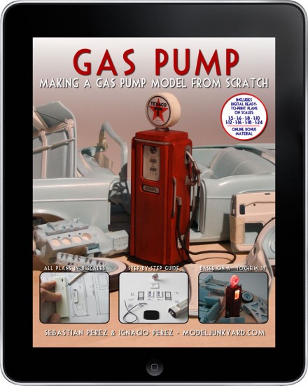 Gas Pump - Making a gas pump scale model from [ebook]