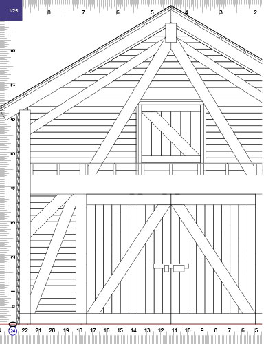 Old Barn - Making a barn scale model from scratch 