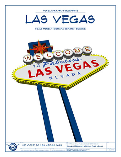 Build A block Las Vegas Sign 760 pieces ICON NO.HW001 - Read description